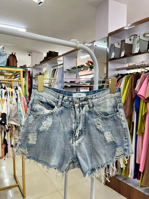 Denim Shorts Ripped Jeans